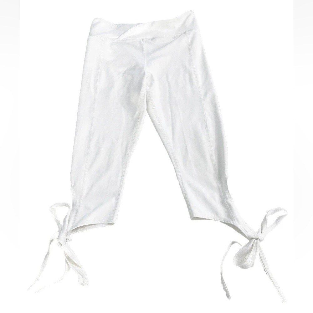 Flexi Lexi White Wrap-Tie Yoga Leggings – Women’s M - Picture 6 of 14